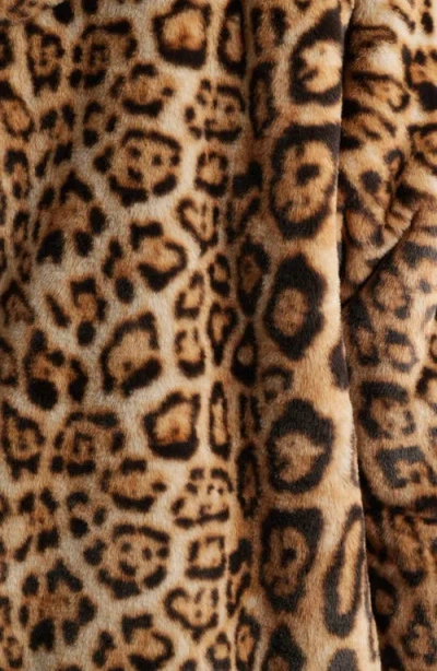 Boys Lie He A Cheetah Manhunt Fleece Zip Hoodie In Animal Print
