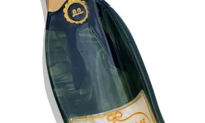 Solar Eclipse Hand Painted Champagne Claw Clip In Multi