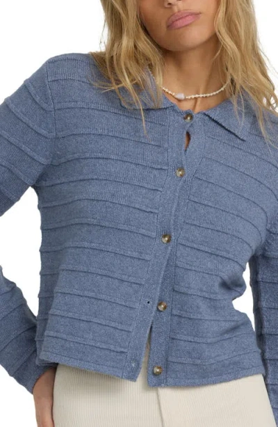 Billabong Ayla Sky Cardigan In Blue