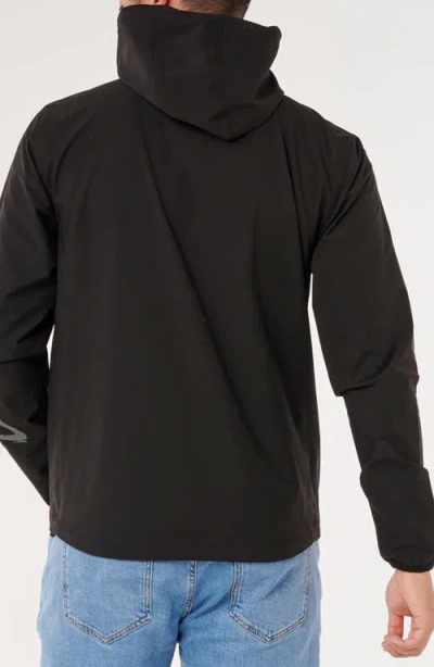 Rip Curl Eddie Would Go Spray Hooded Jacket In Black