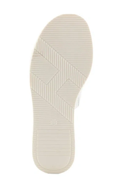 Spring Step Zali Slide Sandal In White
