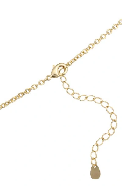 Athra Luxe Pavé Bold Mariner Chain Necklace In Gold