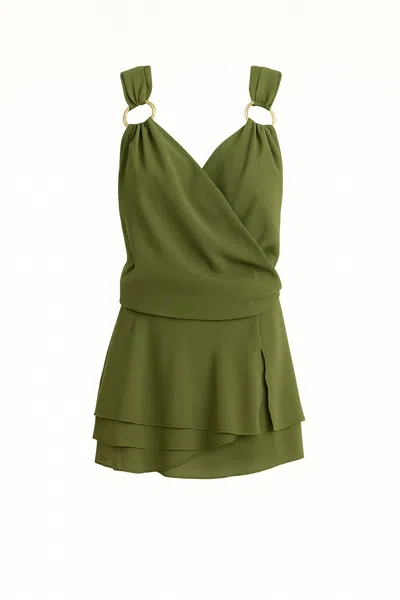 Growny Women's Ankita Dress Green In Green