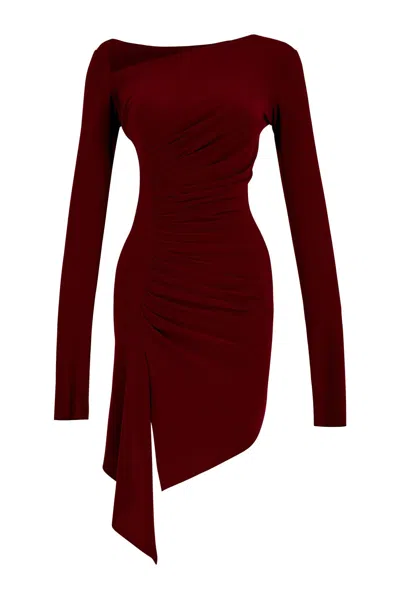 Growny Women's Red Amadora Dress Burgundy In Red