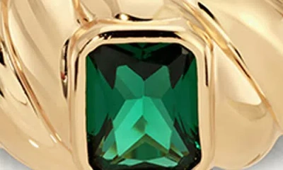 Ettika So Twisted Statement Ring In Gold