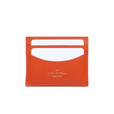 Kiara Ventrella Women's Extra Credit - Card Holder Burnt Orange In Red