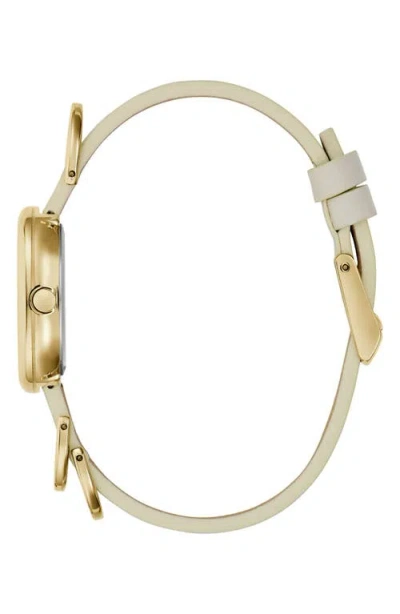 Rag & Bone Rory Leather Strap Watch, 25mm In White