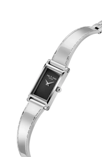 Rag & Bone Eloise Bangle Watch, 17mm In White