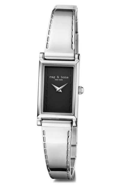 Rag & Bone Eloise Bangle Watch, 17mm In White