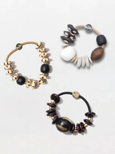 By Lilla Limo Capsule Bracelet Hairtie In Brown