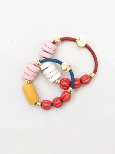By Lilla Nolita Capsule Bracelet Hairtie In Multi