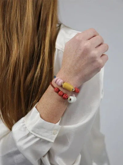 By Lilla Nolita Capsule Bracelet Hairtie In Multi