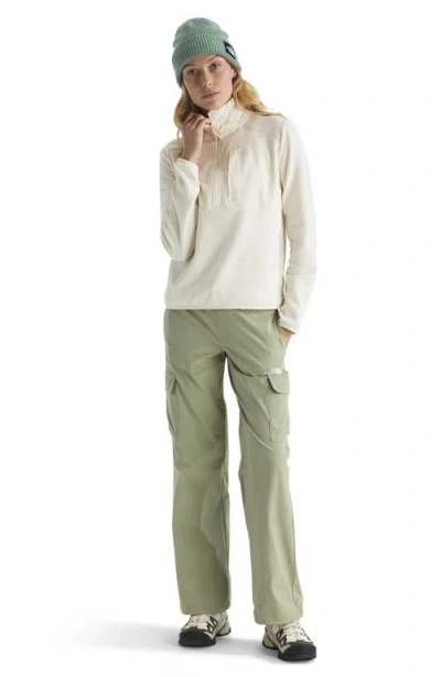 The North Face Performance Fleece Half-zip Pullover In White