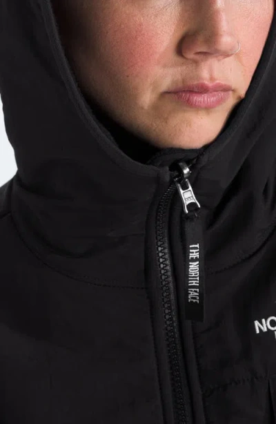 The North Face Denali Hooded Jacket In Black
