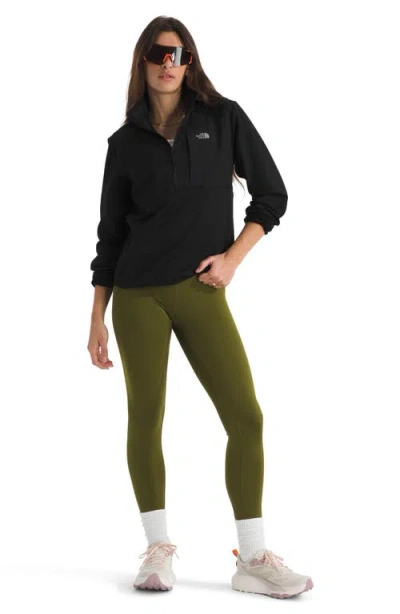The North Face Performance Fleece Half-zip Pullover In Black