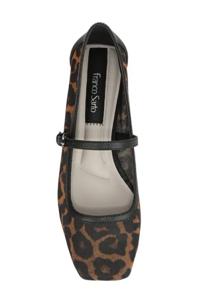 Franco Sarto Tinsley Mary Jane Flat In Multi