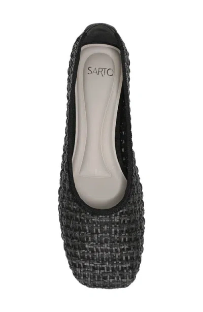 Sarto By Franco Sarto Flexa Winley Ballet Flat In Black