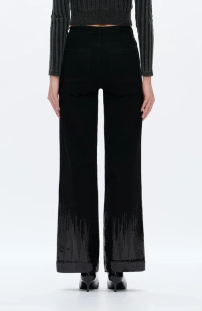 Bayeas Sequin Wide Leg Pants In Multi