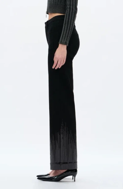 Bayeas Sequin Wide Leg Pants In Multi