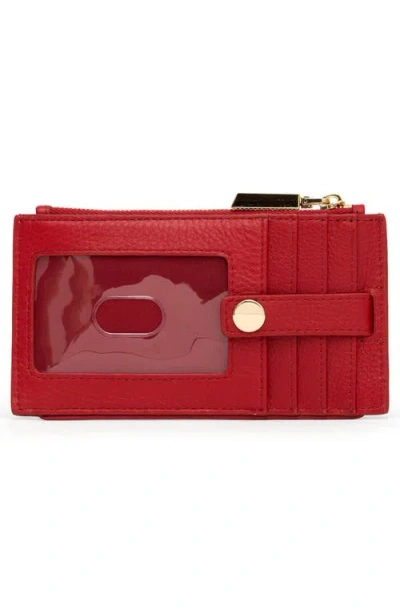 Hammitt 210 West Leather Wallet In Red