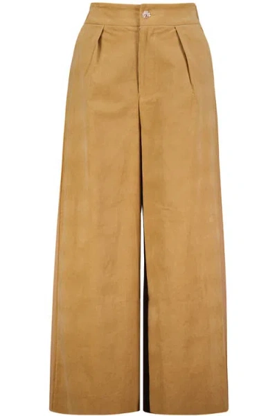 Bishop + Young Sorrento Cord Pant In Brown