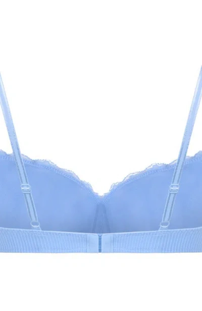 Hunkemoller Hunkemöller Lola Padded Underwired Bra In Blue