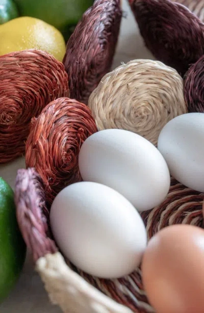 Likha Fruit Basket Circles, Set Of 3 In Neutral