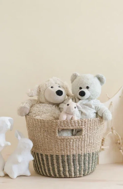 Likha Tapered Basket With Cutout Handles In Brown