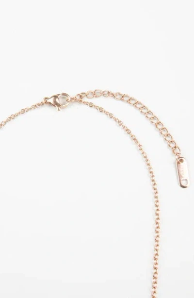 Likha Mother-of-pearl Trapezoid Pendant Necklace In Gray