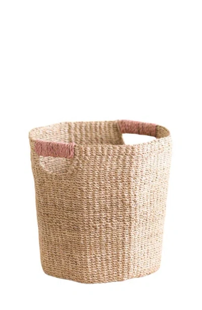 Likha Octagon Basket In Neutral