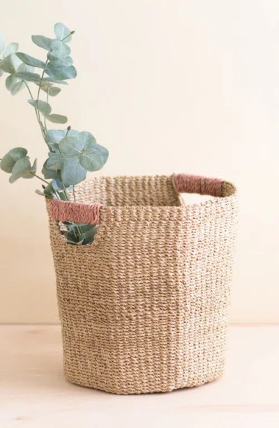 Likha Octagon Basket In Neutral