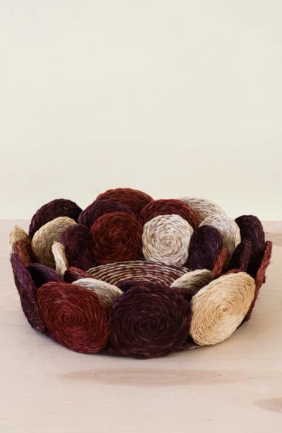 Likha Fruit Basket Circles, Set Of 3 In Multi