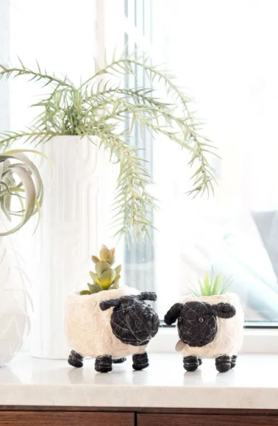 Likha Farm Animal Coco Coir Planters In Neutral