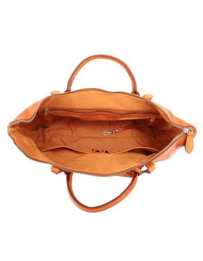 Old Trend Crocus Genuine Leather Spacious Carryall Tote In Brown