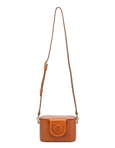 Old Trend Begonia Genuine Leather Vintage Case Crossbody In Brown