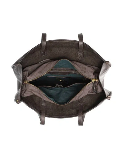 Old Trend Clivia Genuine Leather Structured Carryall Tote In Gray