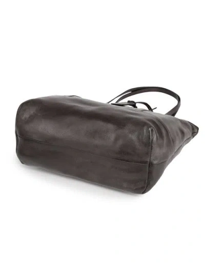 Old Trend Crocus Genuine Leather Spacious Carryall Tote In Gray