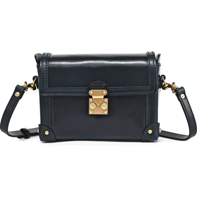 Old Trend Azalea Genuine Leather Vintage Case Crossbody In Blue