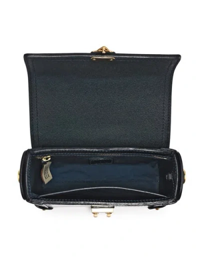 Old Trend Azalea Genuine Leather Vintage Case Crossbody In Blue