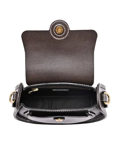 Old Trend Begonia Genuine Leather Vintage Compact Crossbody In Gray