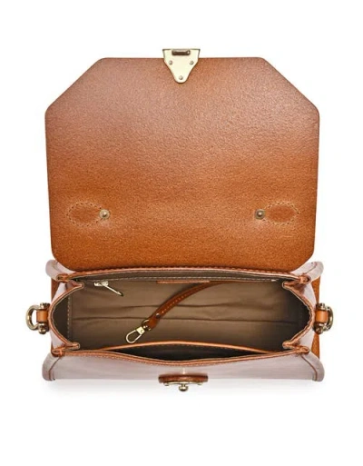 Old Trend Laurel Genuine Leather Classic Everyday Satchel In Brown