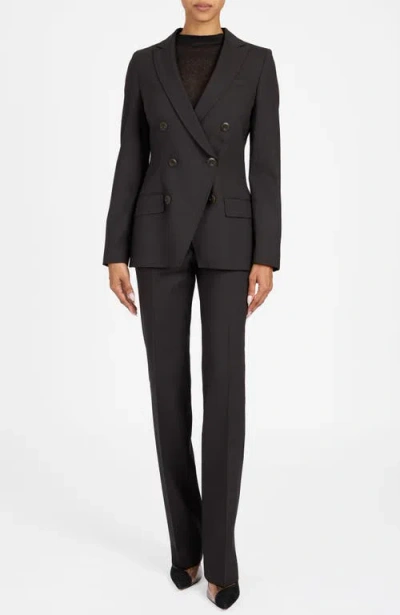 Santorelli Amara Straight Leg Pant In Blue