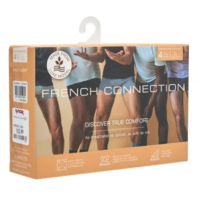 French Connection 4-pack Modal Boxer Brief In Gray