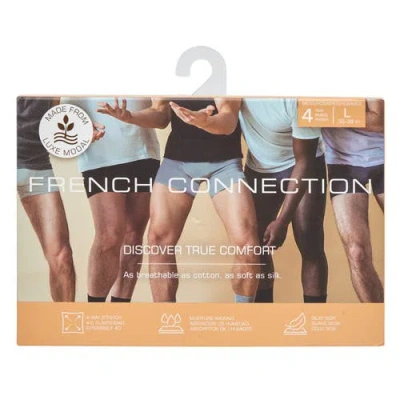 French Connection 4-pack Modal Boxer Brief In Multi