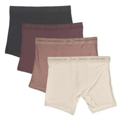 French Connection 4-pack Modal Boxer Brief In Multi