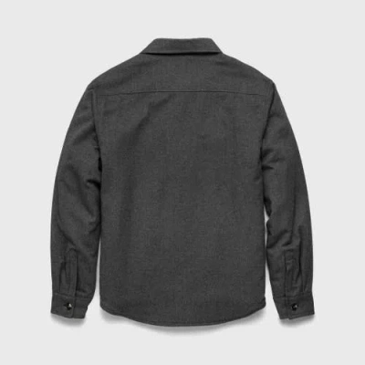 Surfside Supply Co. Skip Fleece Shirt Jacket In Gray