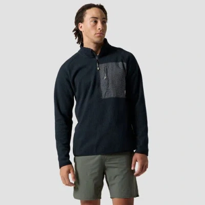 Backcountry Wander Sweater Fleece 1/2-zip In Black