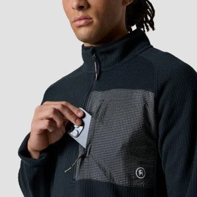 Backcountry Wander Sweater Fleece 1/2-zip In Black