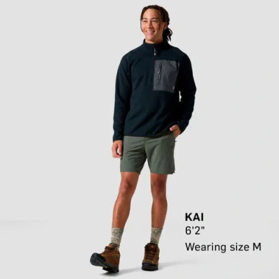 Backcountry Wander Sweater Fleece 1/2-zip In Black