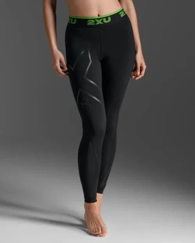 2xu Refresh Recovery Compression Tights In Black